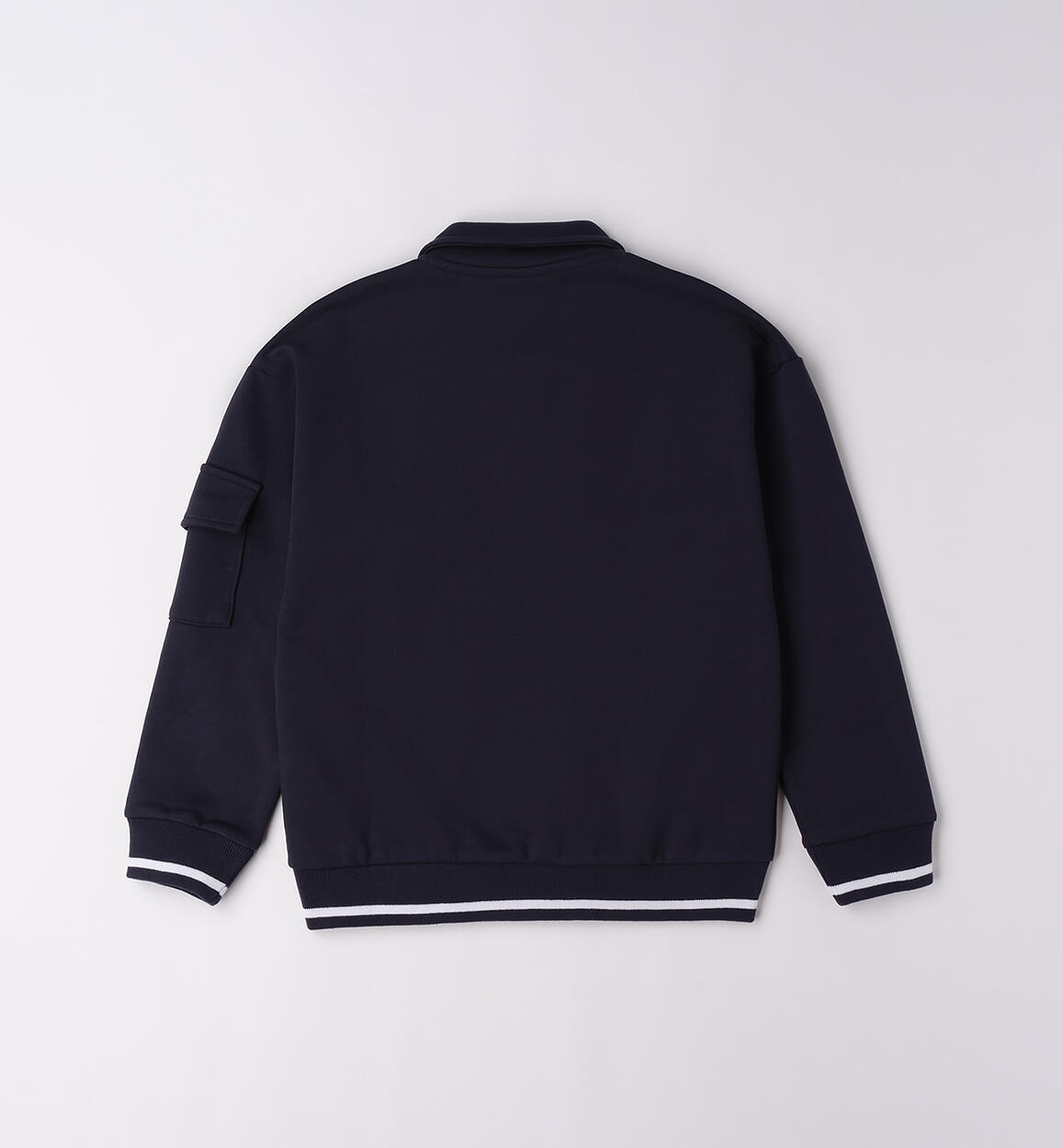 Felpa ragazzo in cotone NAVY-3885 - 2424F40500