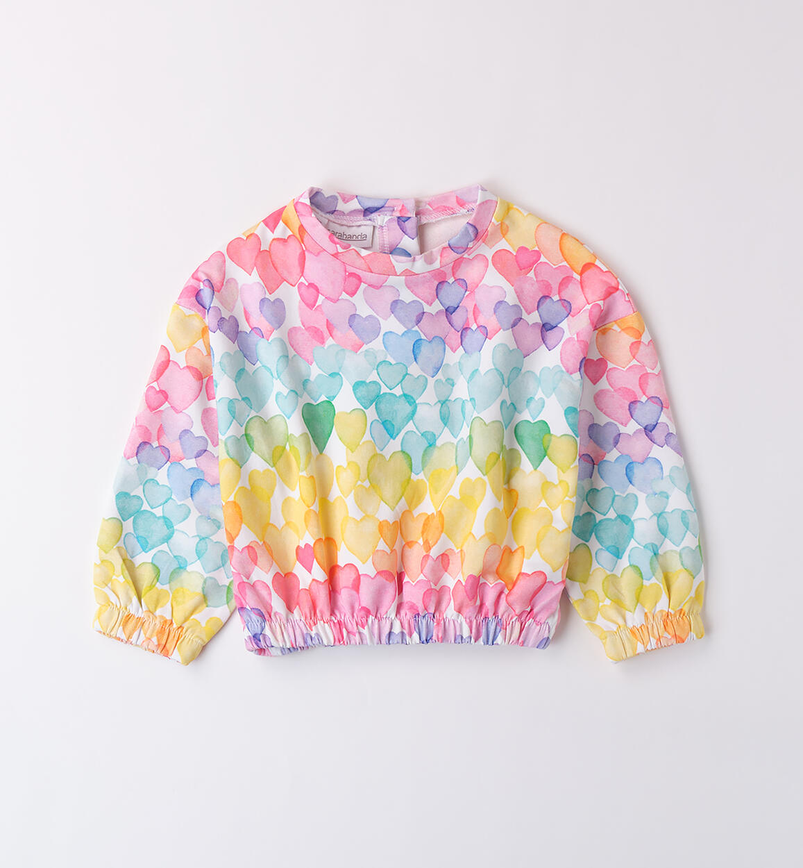 Felpa Sarabanda bambina BIANCO-MULTICOLOR-6BDC - 1480B20200