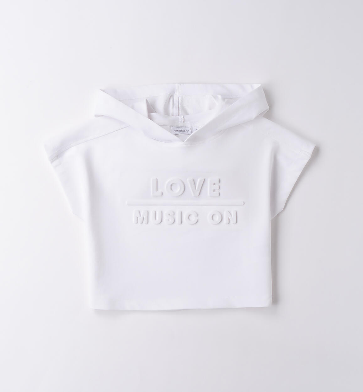 Felpa Sarabanda per ragazza BIANCO-0113 - 2460B45300