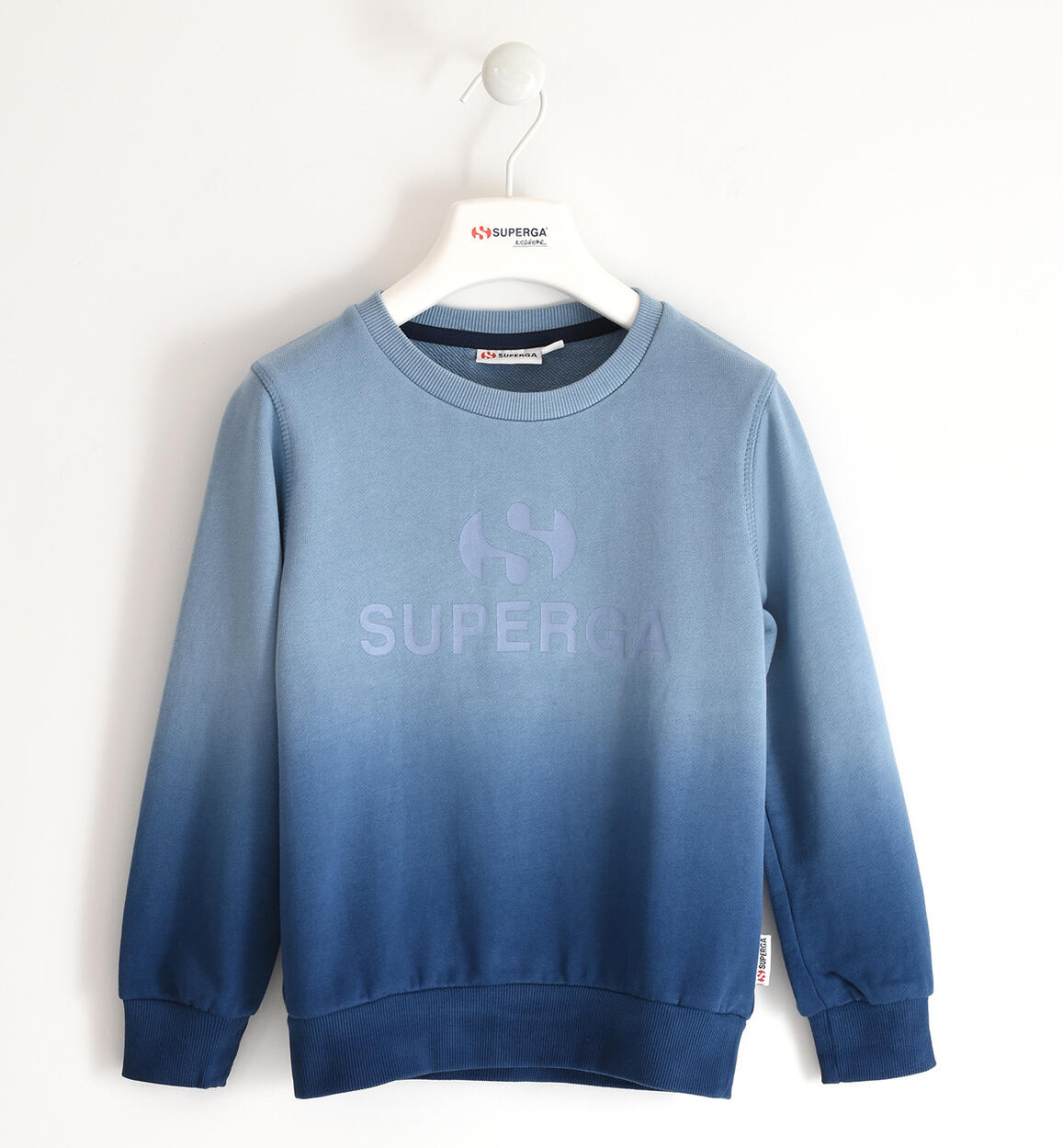 Felpa sfumata Superga AZZURRO SUPERGA ICON
