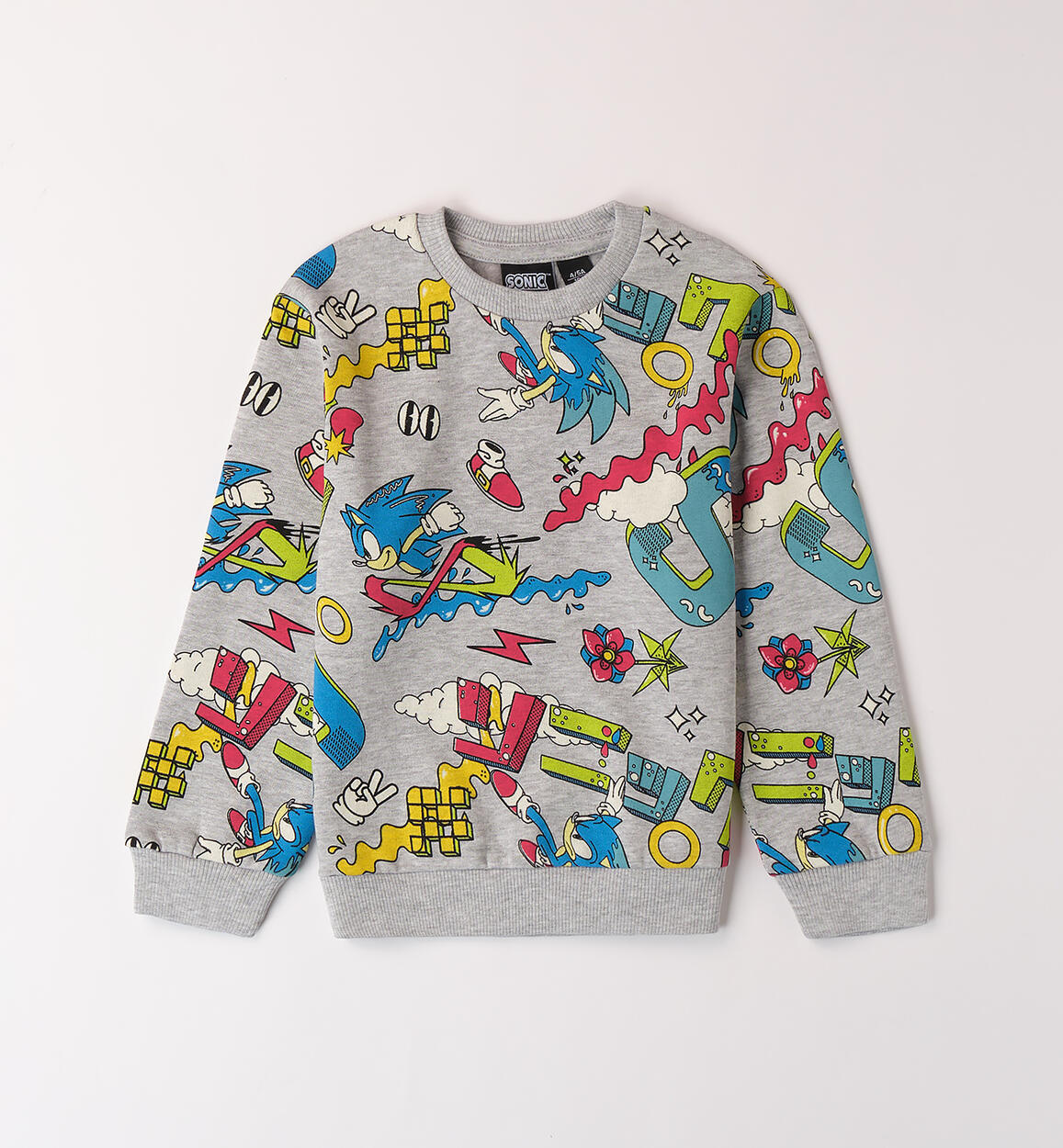 Felpa Sonic per bambino GRIGIO SPECIAL PROJECT