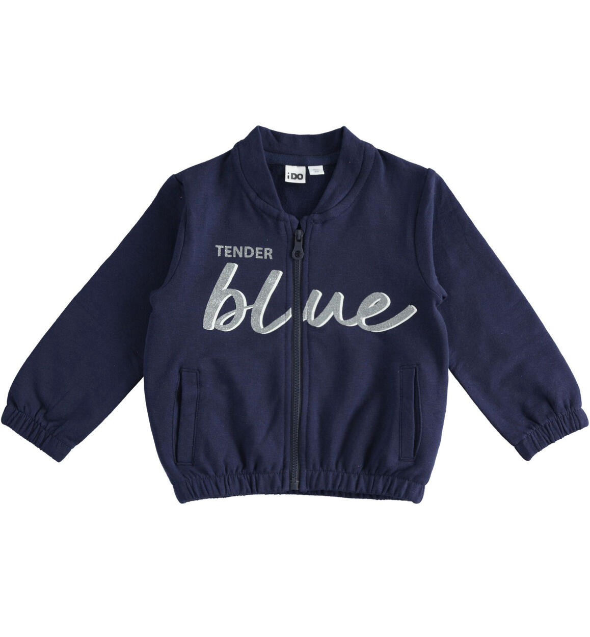 Sports sweatshirt for girls from 9 months to 8 years iDO BLUE iDO