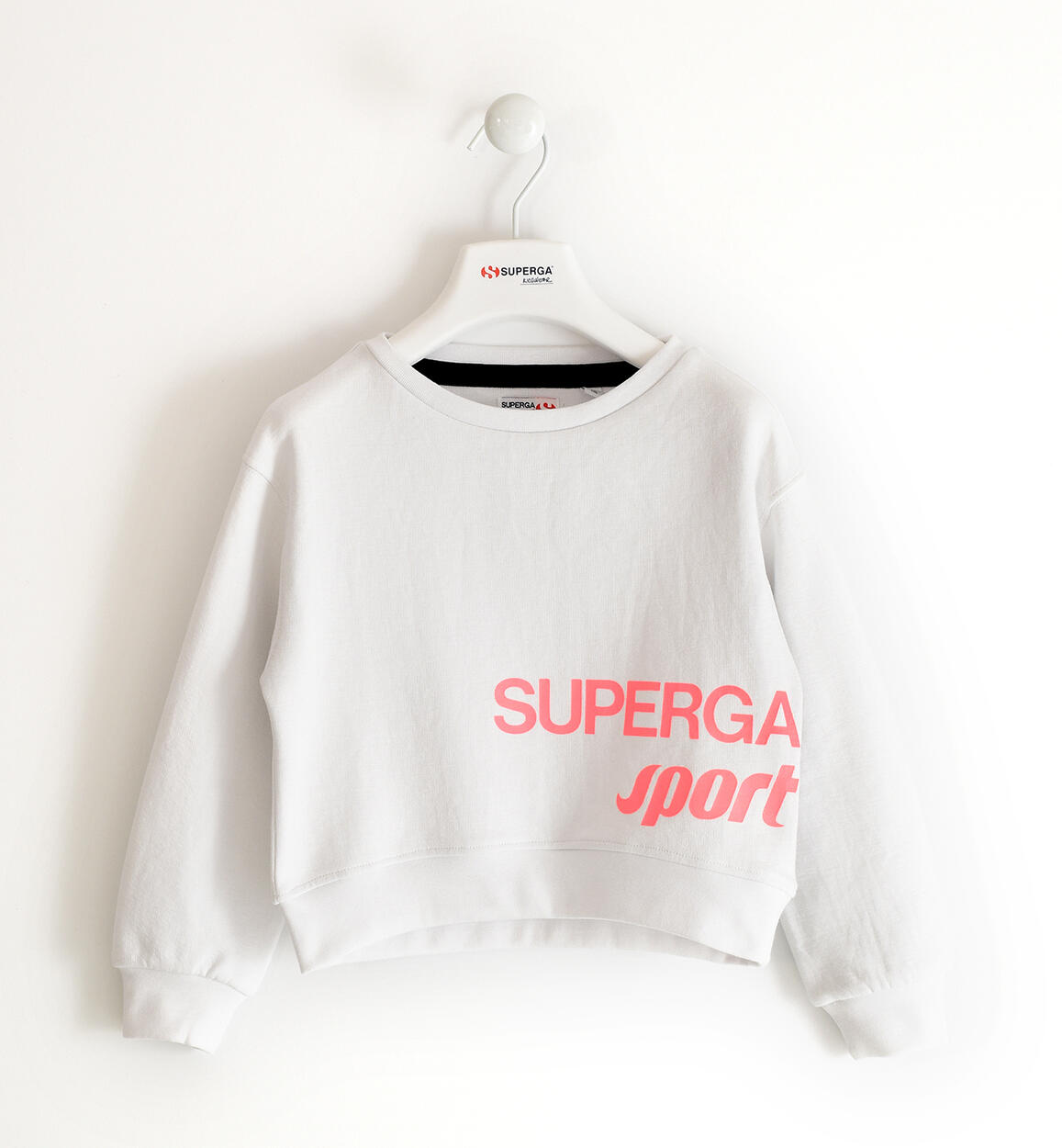 Felpa Superga bambina BIANCO SUPERGA