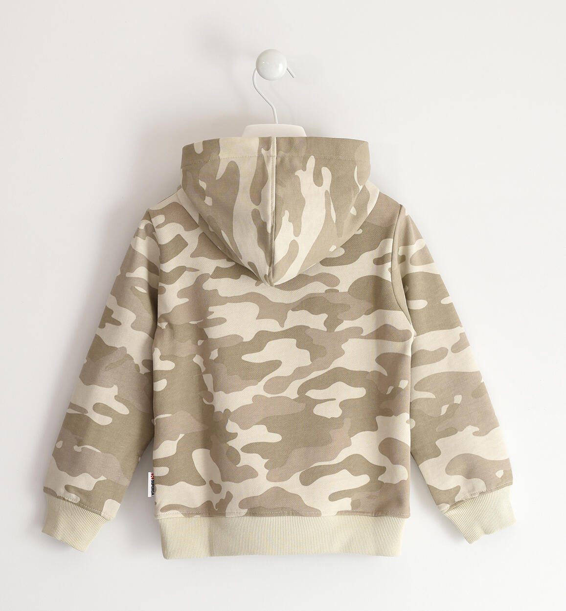 Felpa Superga camouflage BIANCO-MULTICOLOR-6SL1 - 242W410900