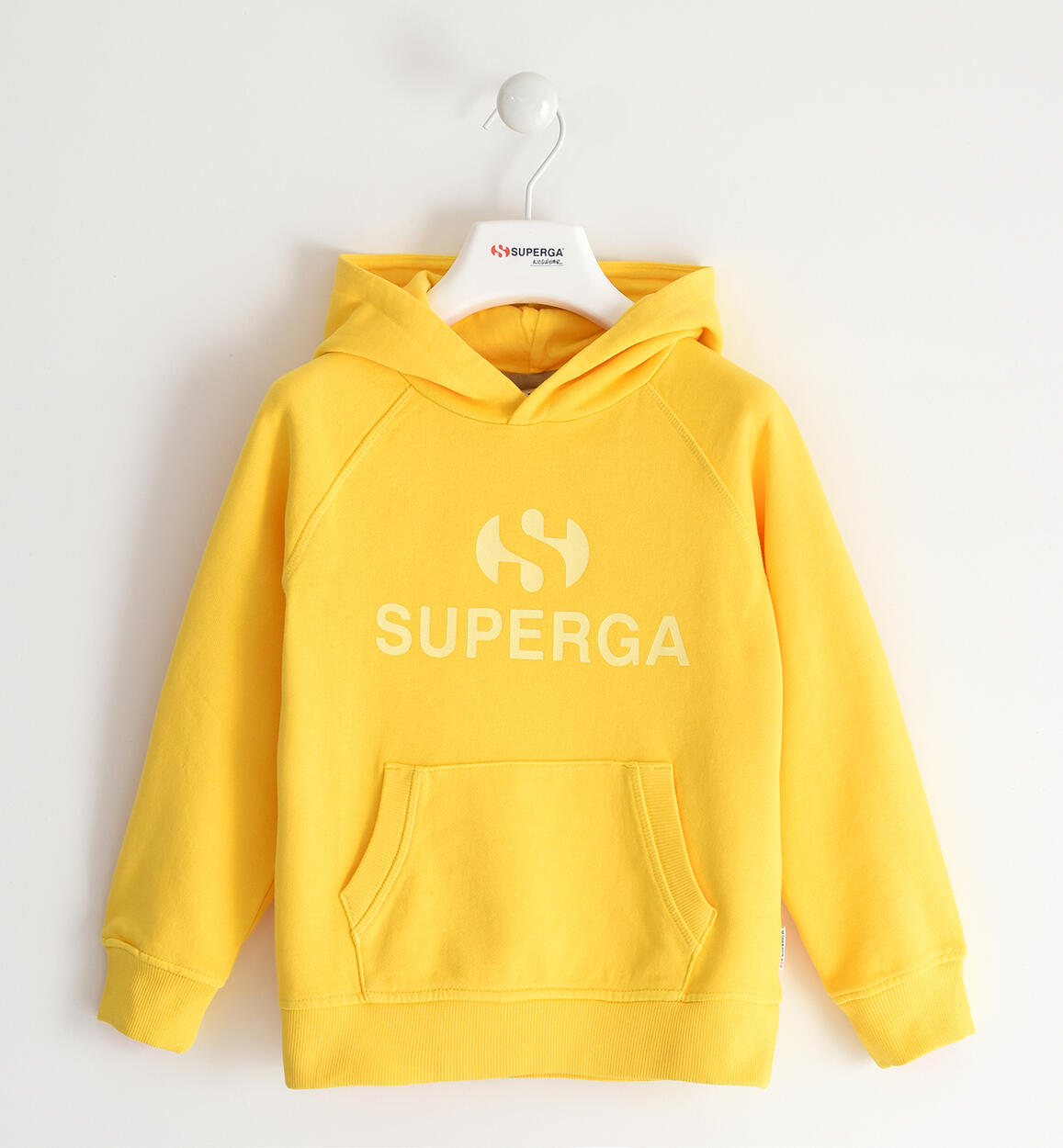 Felpa Superga con cappuccio GIALLO SUPERGA ICON
