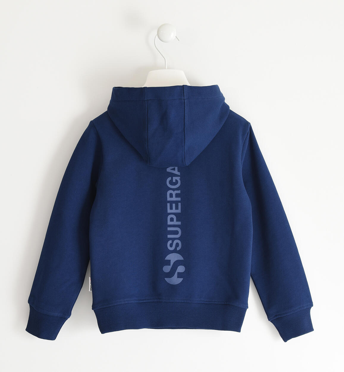 Felpa Superga con cappuccio NAVY-3547 - 242W410800