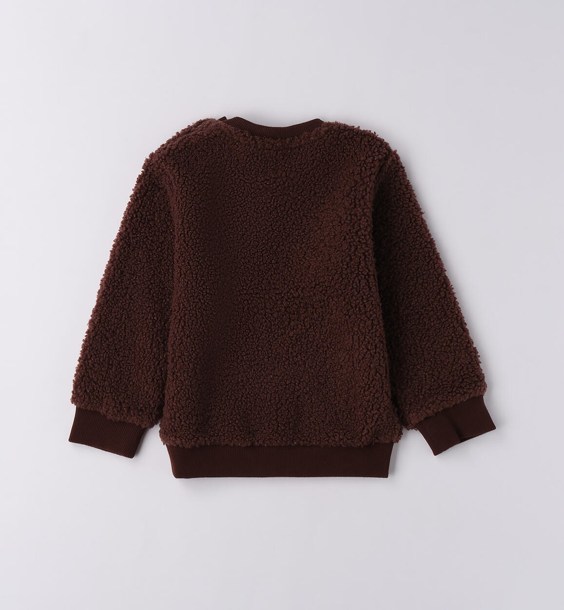 Felpa teddy bambino MARRONE-1243 - 1200F15000