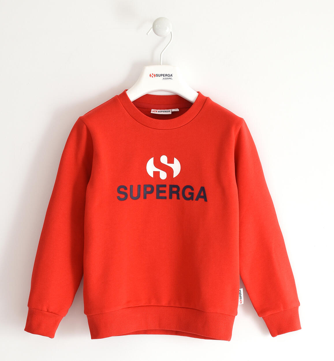 Felpa unisex Superga ROSSO SUPERGA