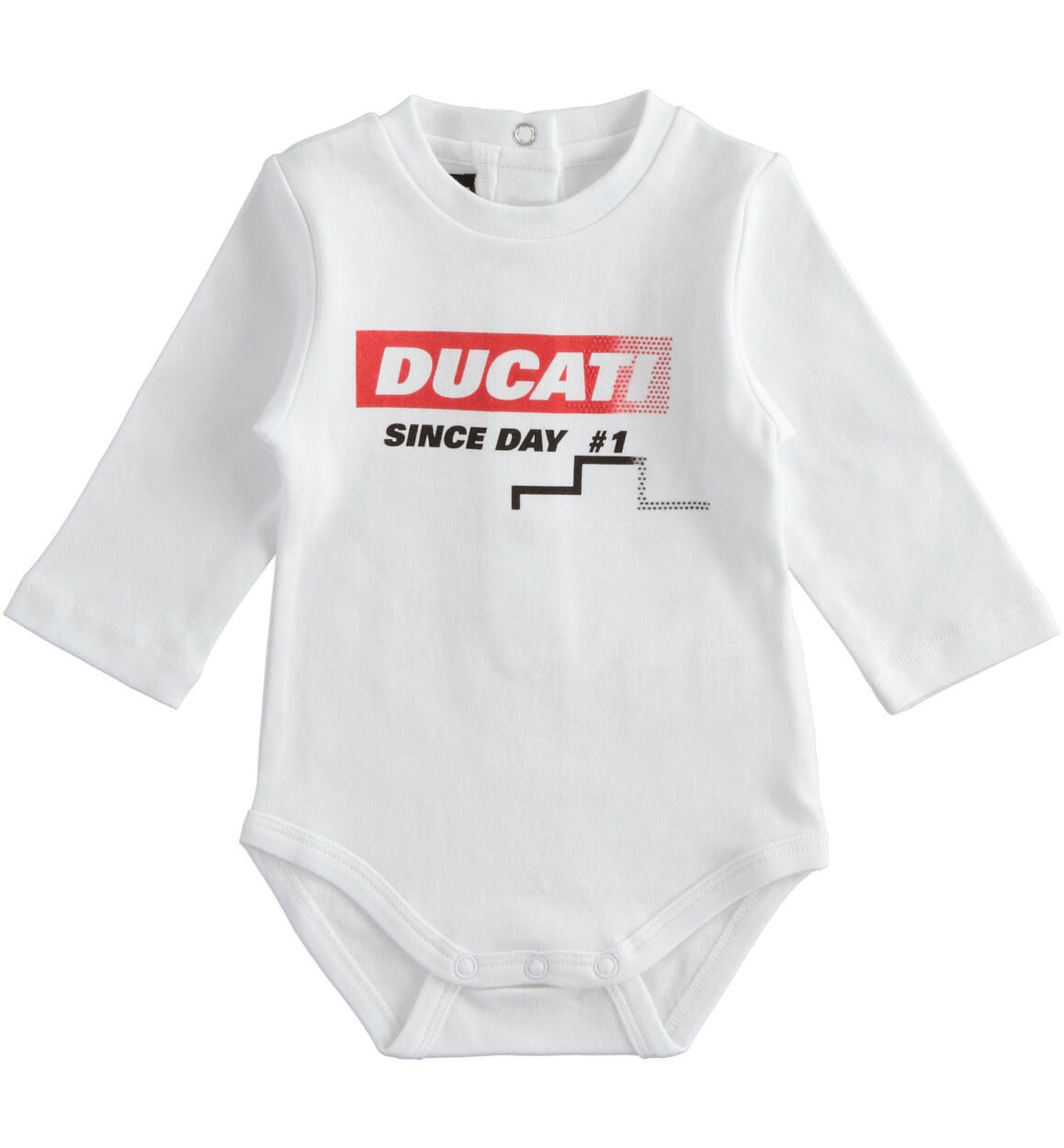 Body neonato manica lunga Ducati BIANCO DUCATI