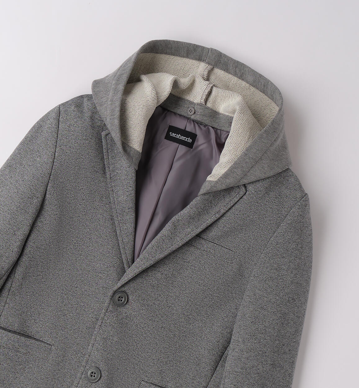 Giacca bambino sportiva GRIGIO MELANGE-8992 - 2740F69700