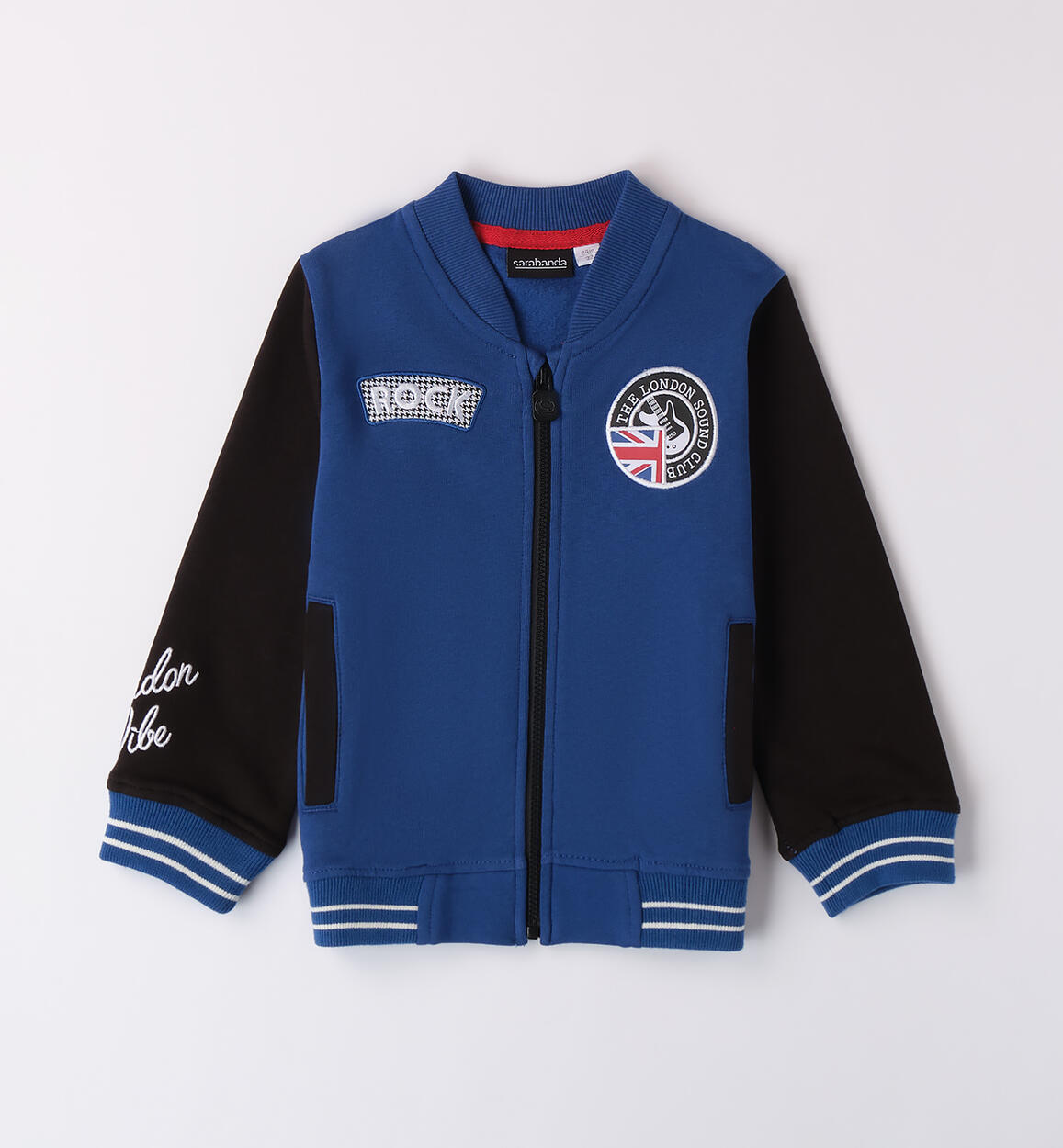 Giacca bomber bambino BLU Sarabanda