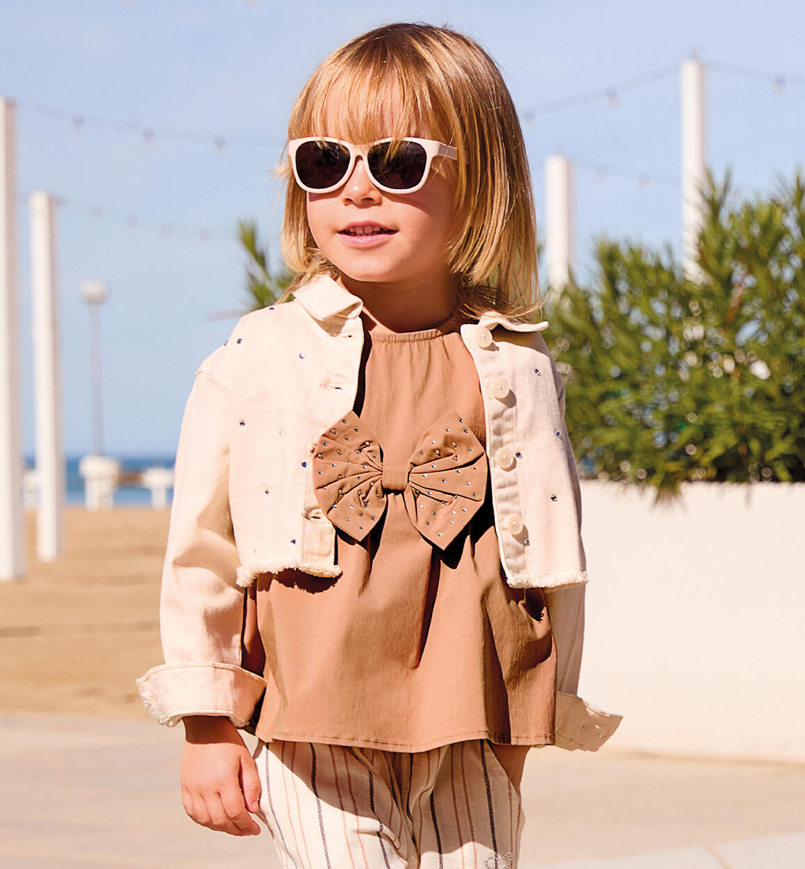 Giacca da bambina GIALLO Sarabanda