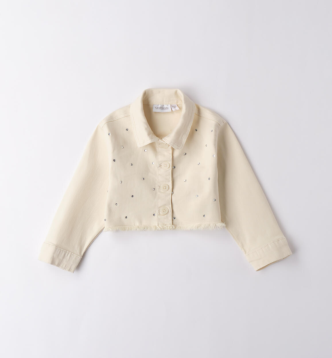 Giacca da bambina ECRU'-0133 - 1800B35600