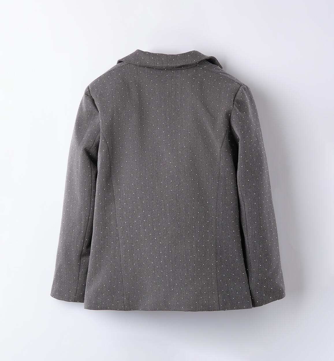 Giacca elegante ragazza GRIGIO MELANGE SCURO-8994 - 2780F57000