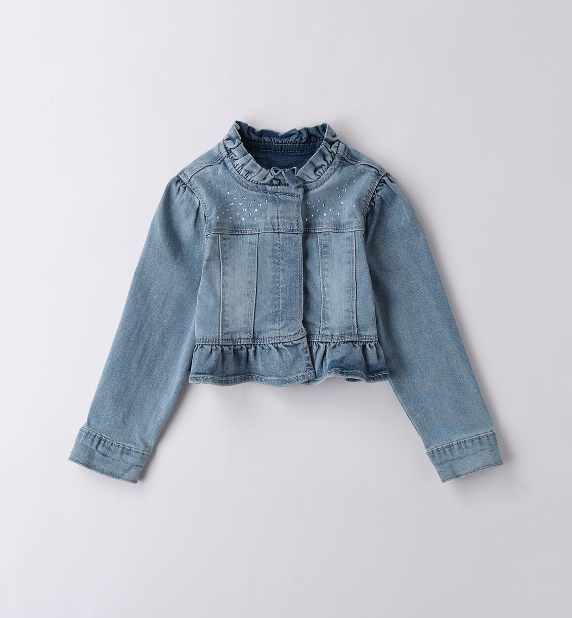 Giacca jeans bambina BLU Sarabanda