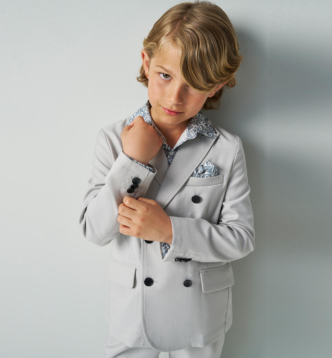 Giacca per ragazzo iDO GRIGIO iDO