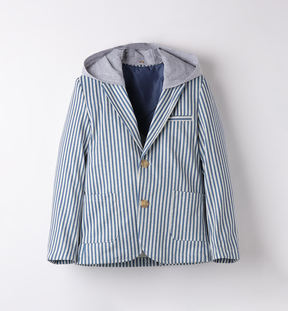 Giacca sportiva ragazzo ECRU' MELANGE-AVION-6BNR - 2740B77000