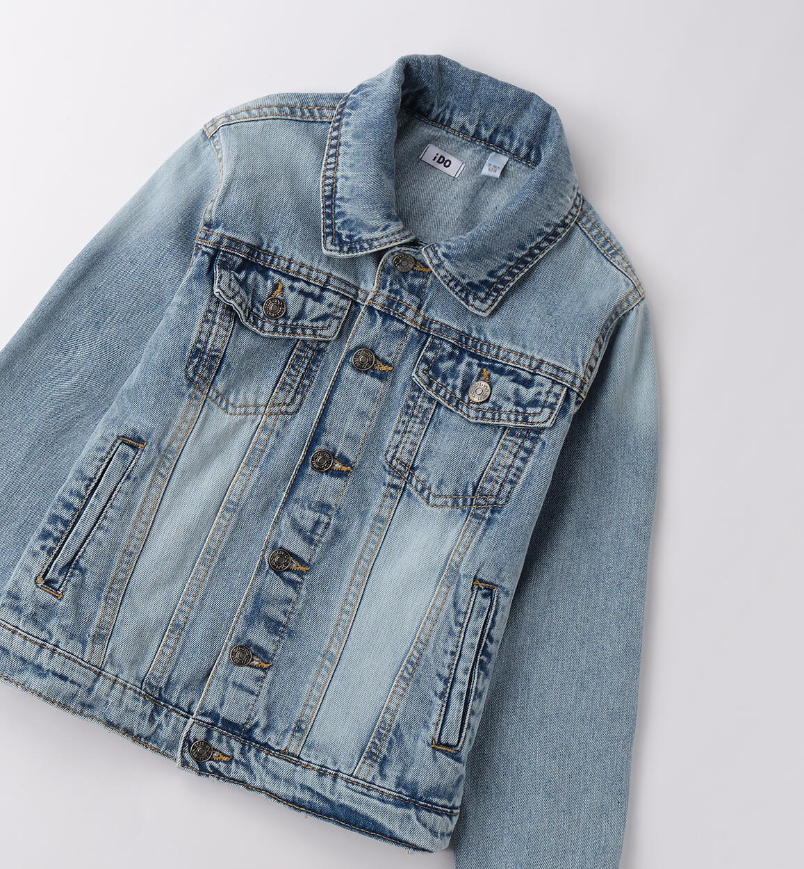 Giacchetto jeans ragazzo SOVRATINTO ECRU-7200 - 2744B78700