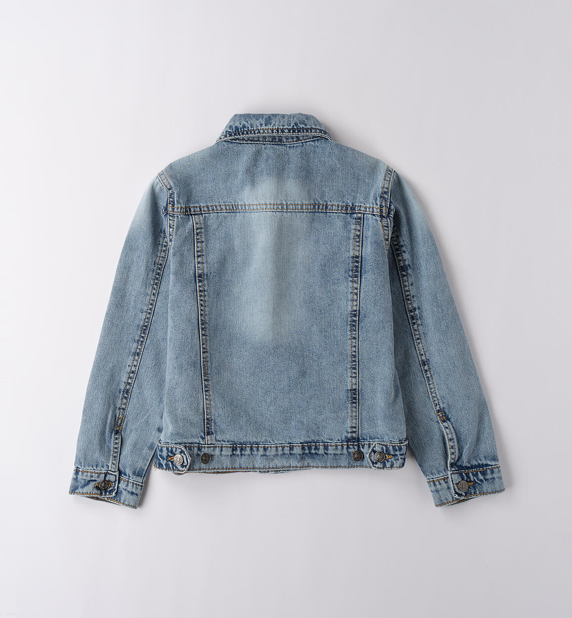 Giacchetto jeans ragazzo SOVRATINTO ECRU-7200 - 2744B78700