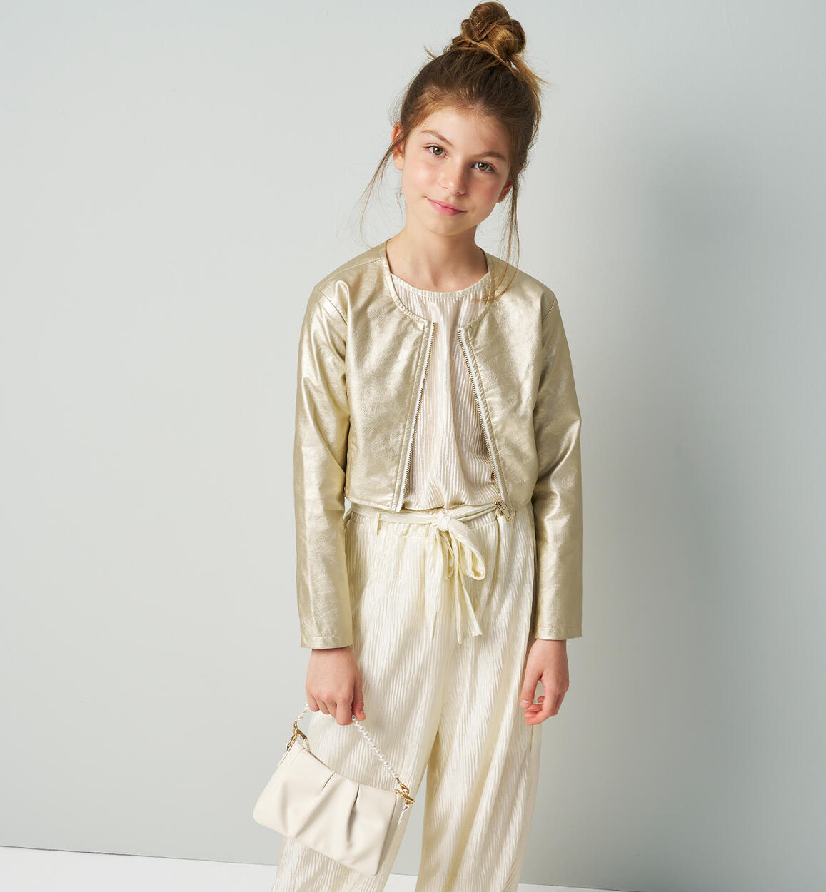 Giacchetto per ragazza GIALLO iDO