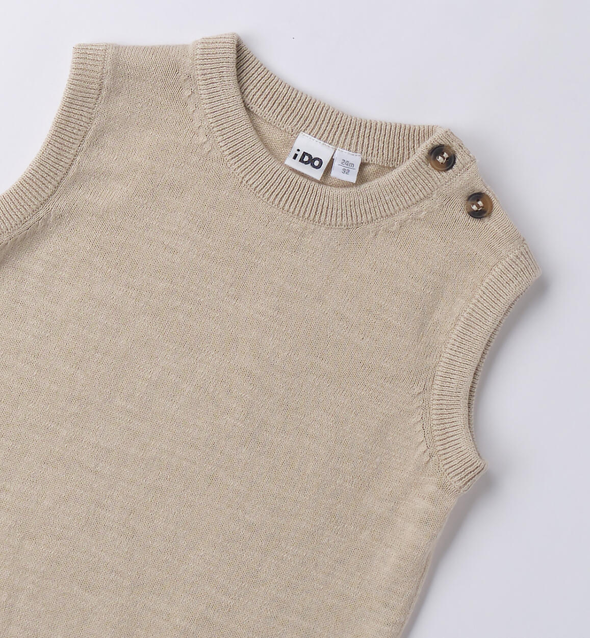 Gilet bambino BEIGE-0435 - 1064B24300