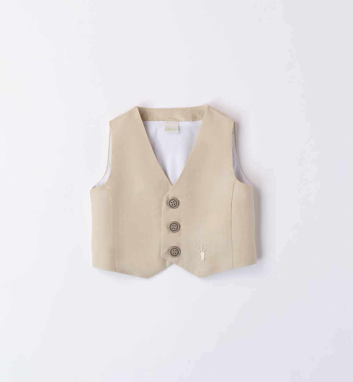 Gilet bimbo elegante BEIGE iDO