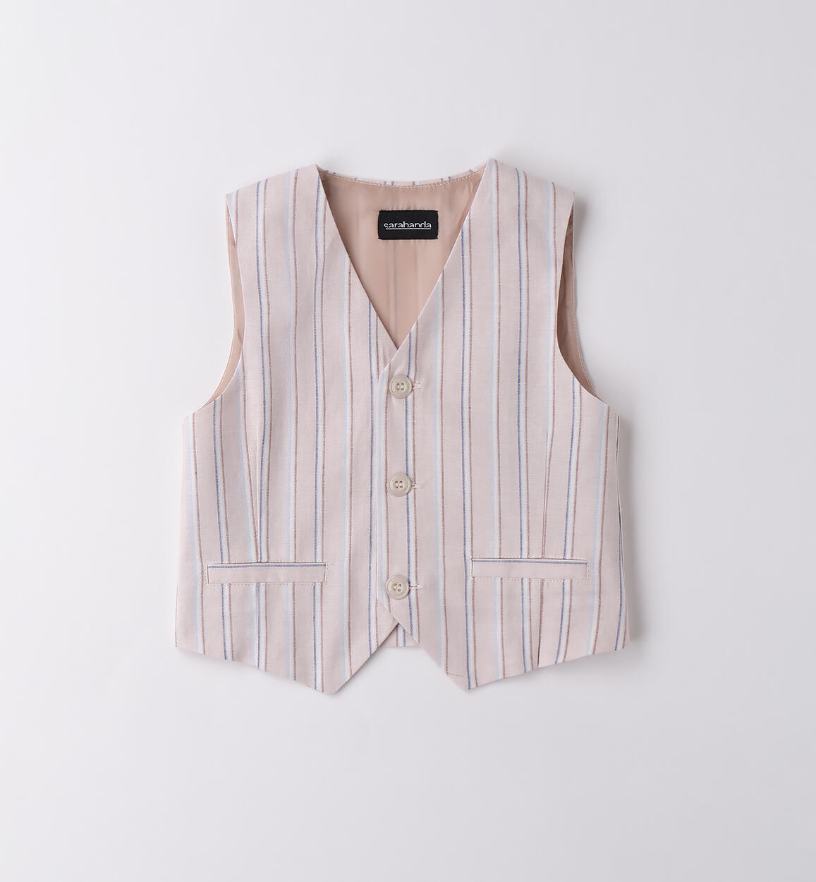 Gilet da bambino BEIGE Sarabanda