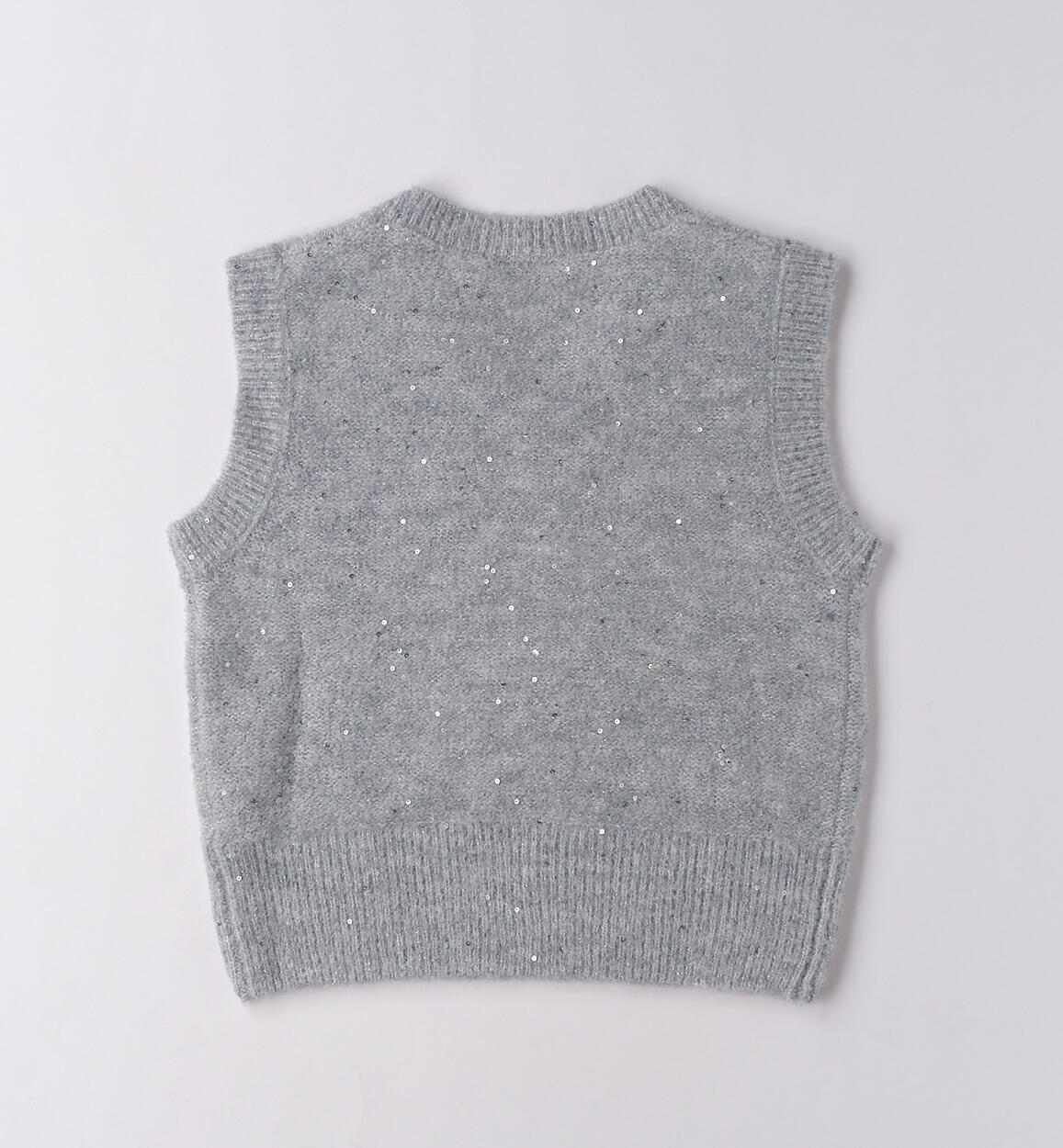 Gilet da ragazza GRIGIO MELANGE-8992 - 2140F50000