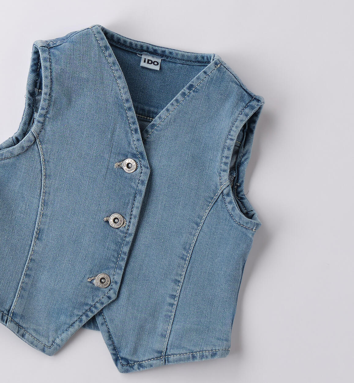 Gilet di jeans bambina LAVATO CHIARISSIMO-7300 - 2944B77400