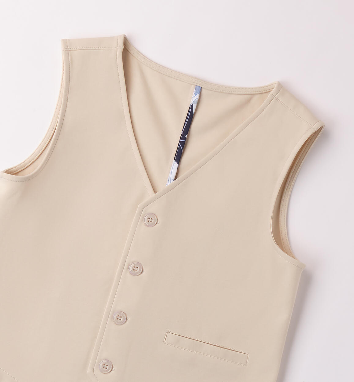 Gilet elegante bambino ECRU'-0432 - 2900B67100