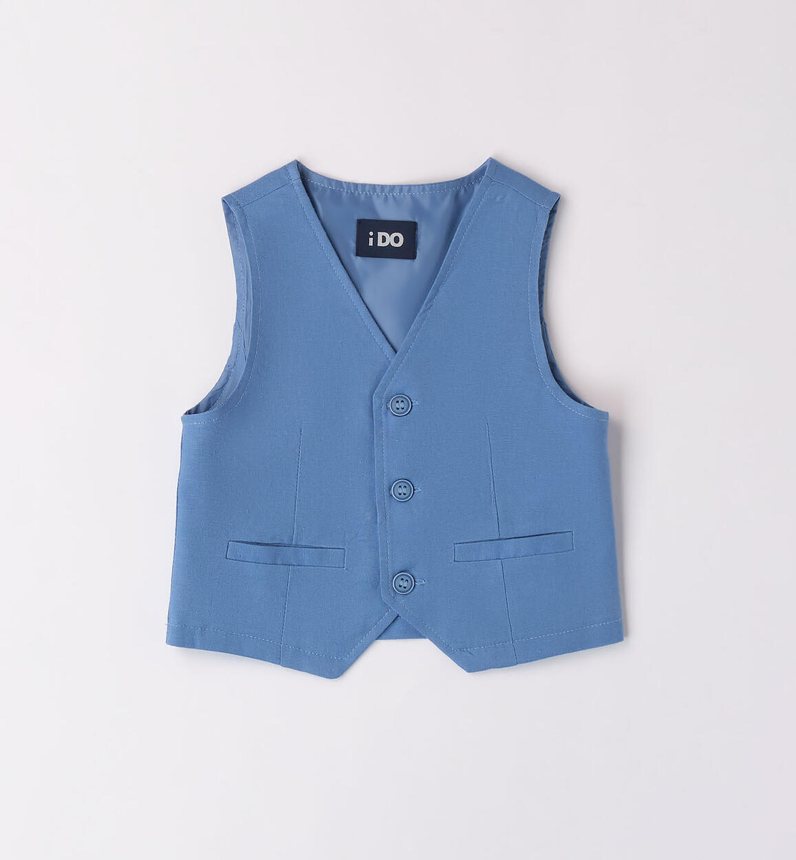 Gilet elegante in lino per bambino AVION-3724 - 1984825900