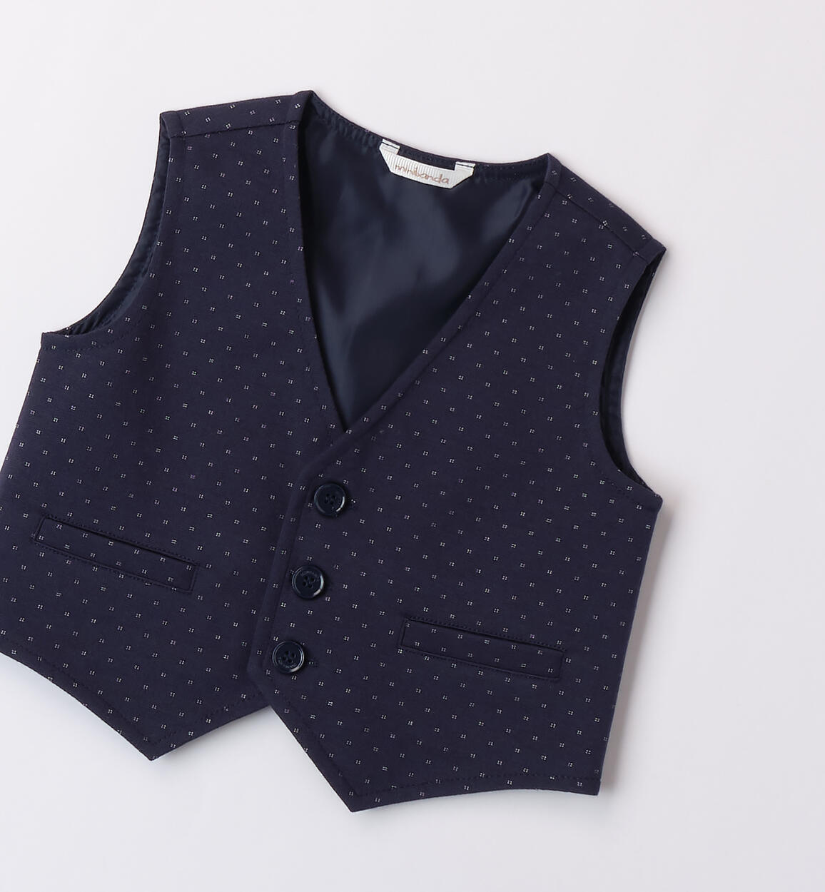 Gilet elegante neonato NAVY-3854 - 0983B65300