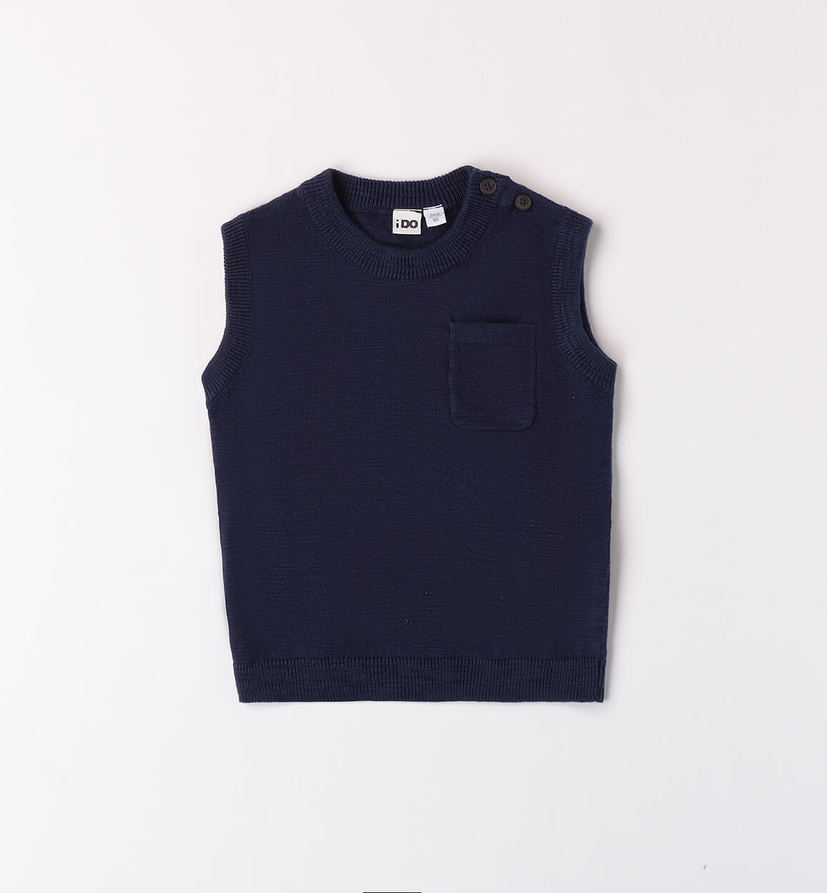 Gilet in tricot per bambino BLU iDO