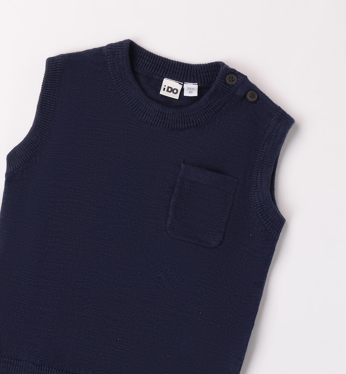 Gilet in tricot per bambino NAVY-3854 - 1064820900