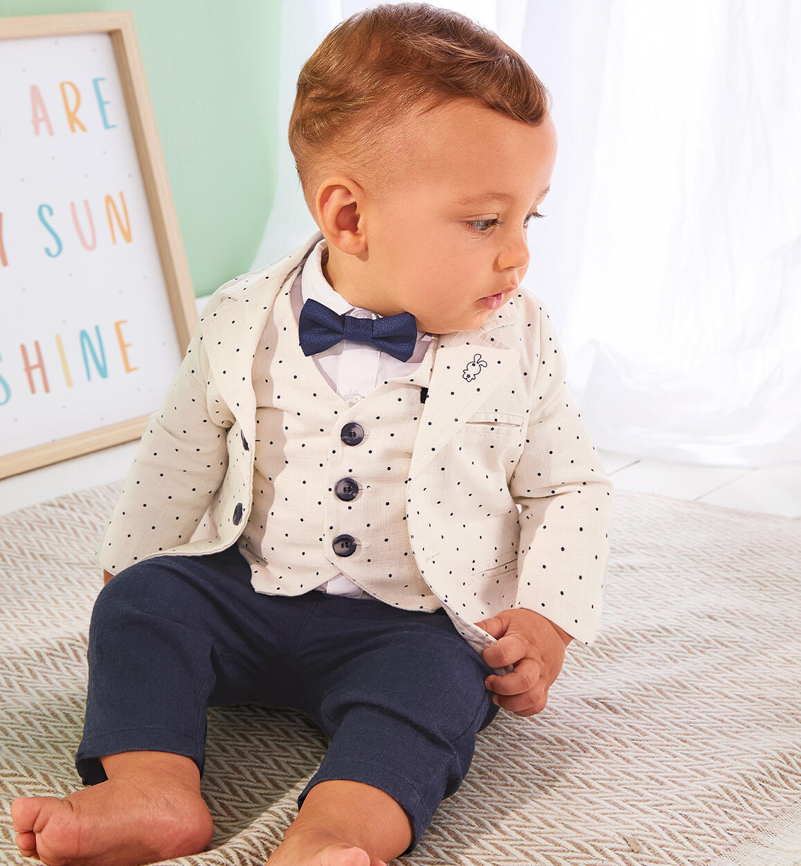 Gilet neonato iDO BEIGE iDO