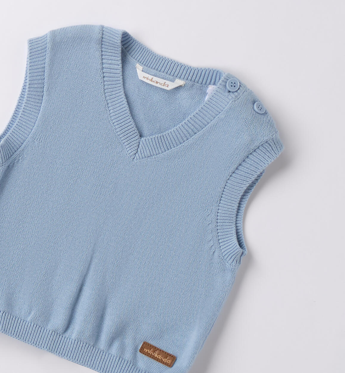 Gilet neonato Minibanda L.BLUE-3964 - 0063B64100