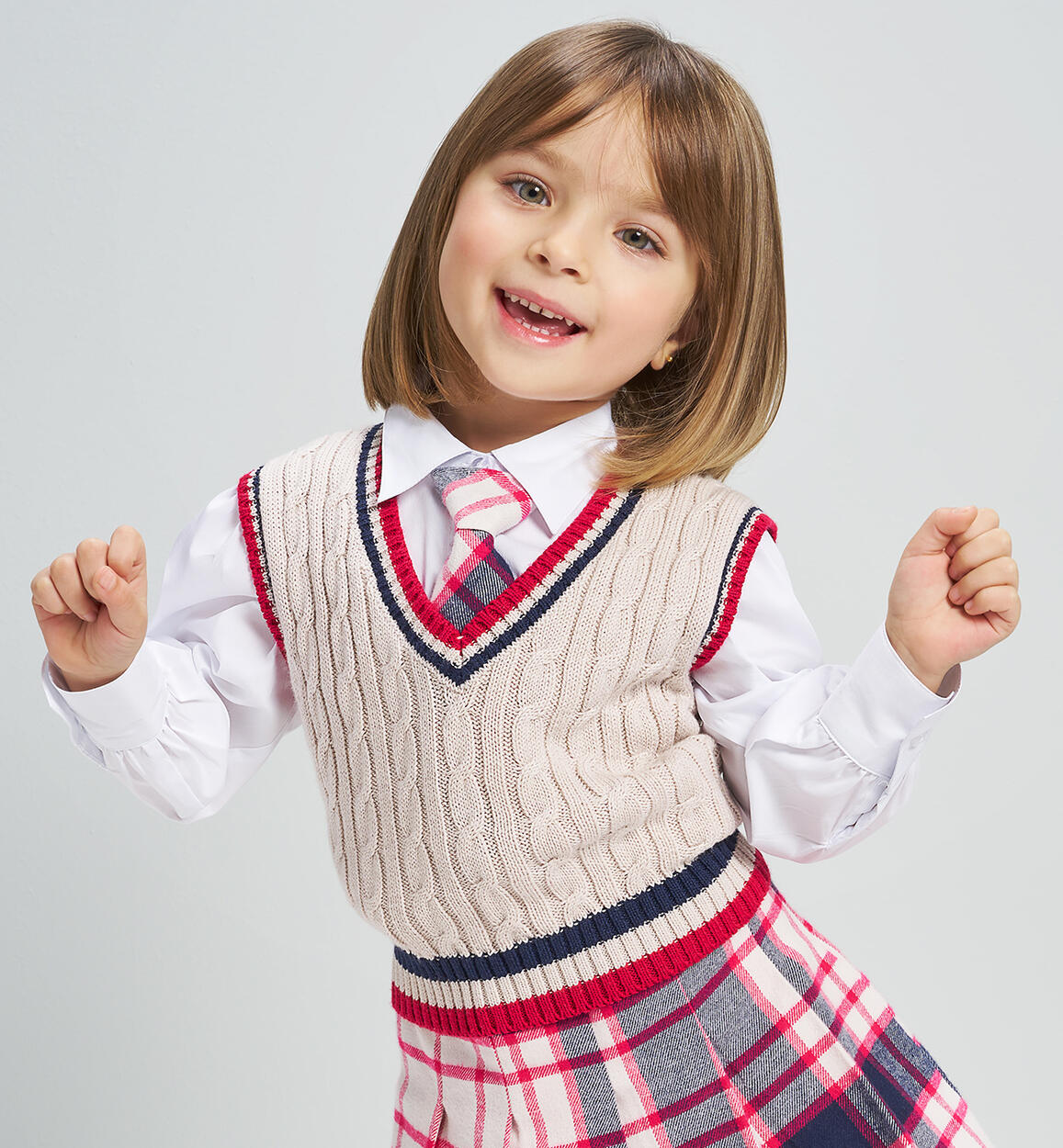 Gilet per bambina PANNA iDO