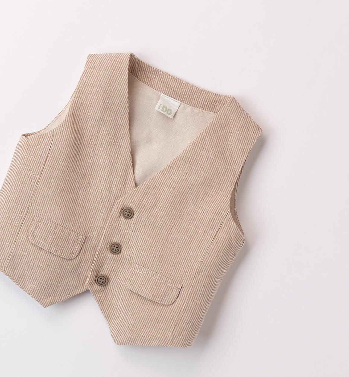 Gilet per neonati ECRU'-BEIGE-6BFA - 0984B06600