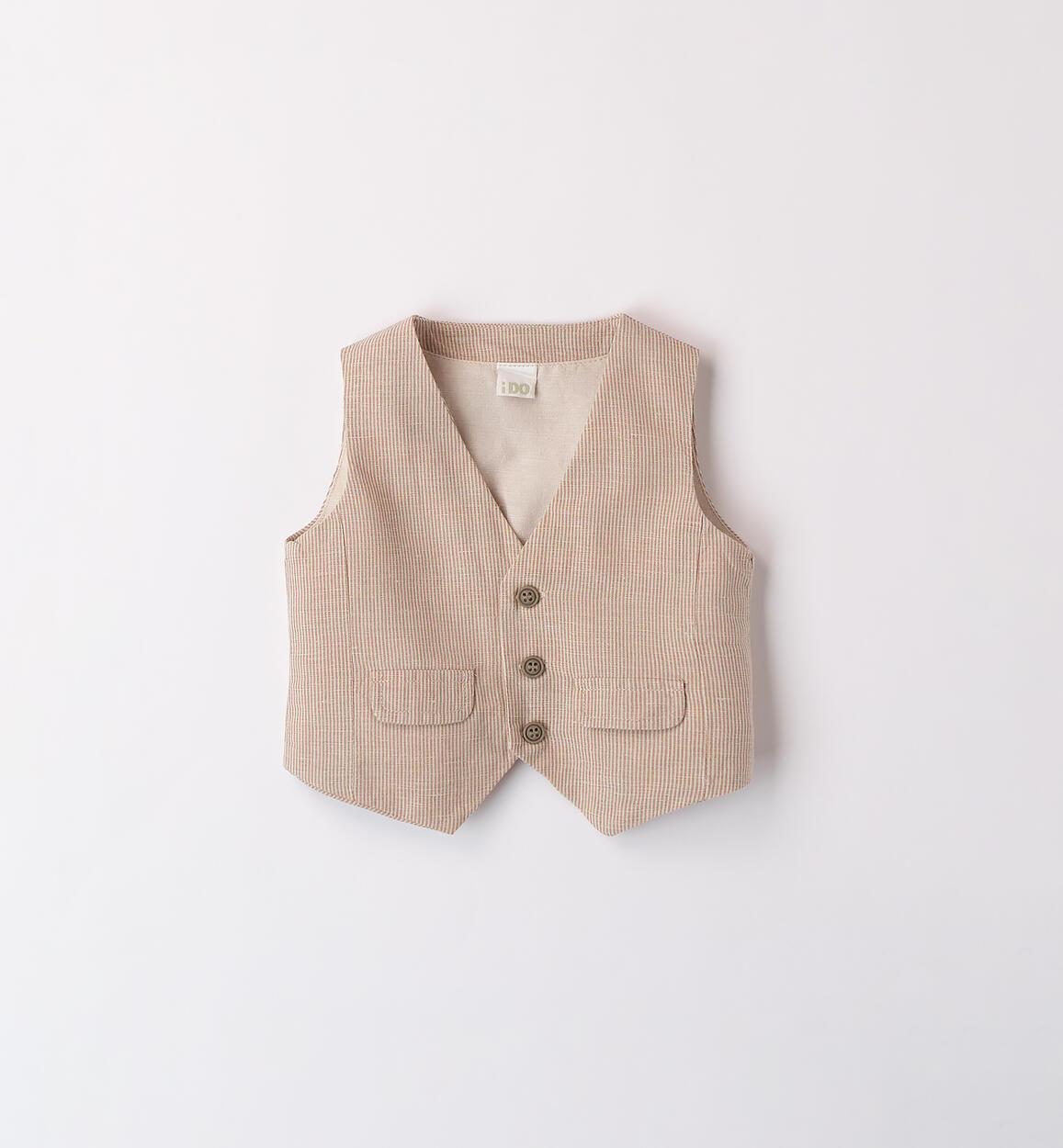 Gilet per neonati ECRU'-BEIGE-6BFA - 0984B06600