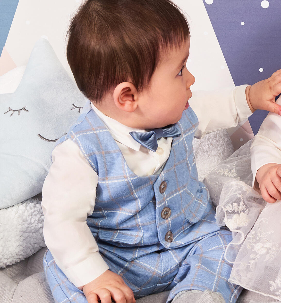 Gilet per neonato BLU iDO