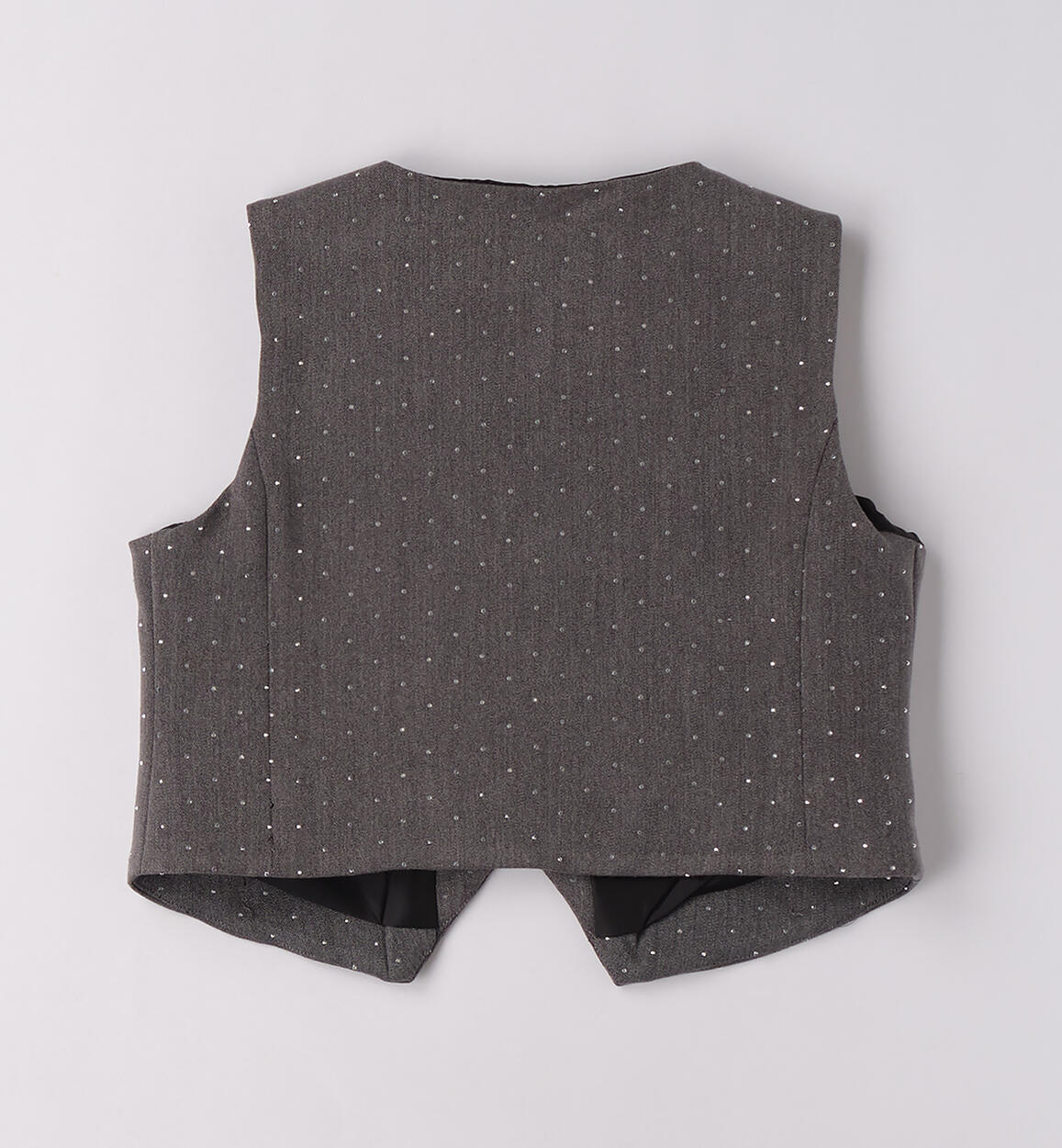 Gilet per ragazza GRIGIO MELANGE SCURO-8994 - 2940F59000