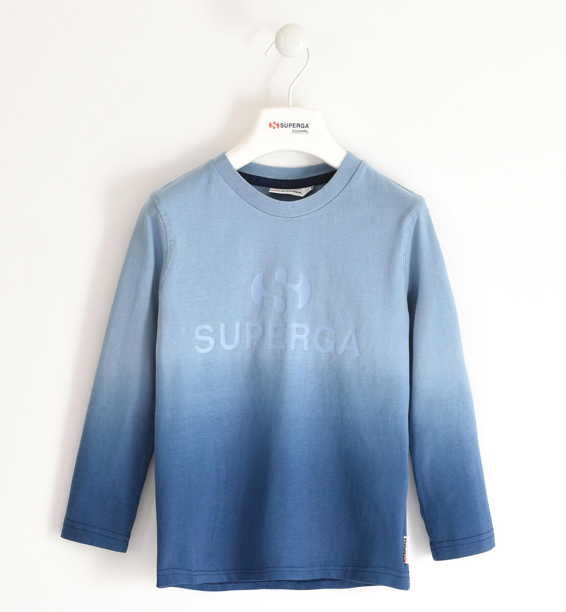 Girocollo Superga per bambino AZZURRO SUPERGA ICON