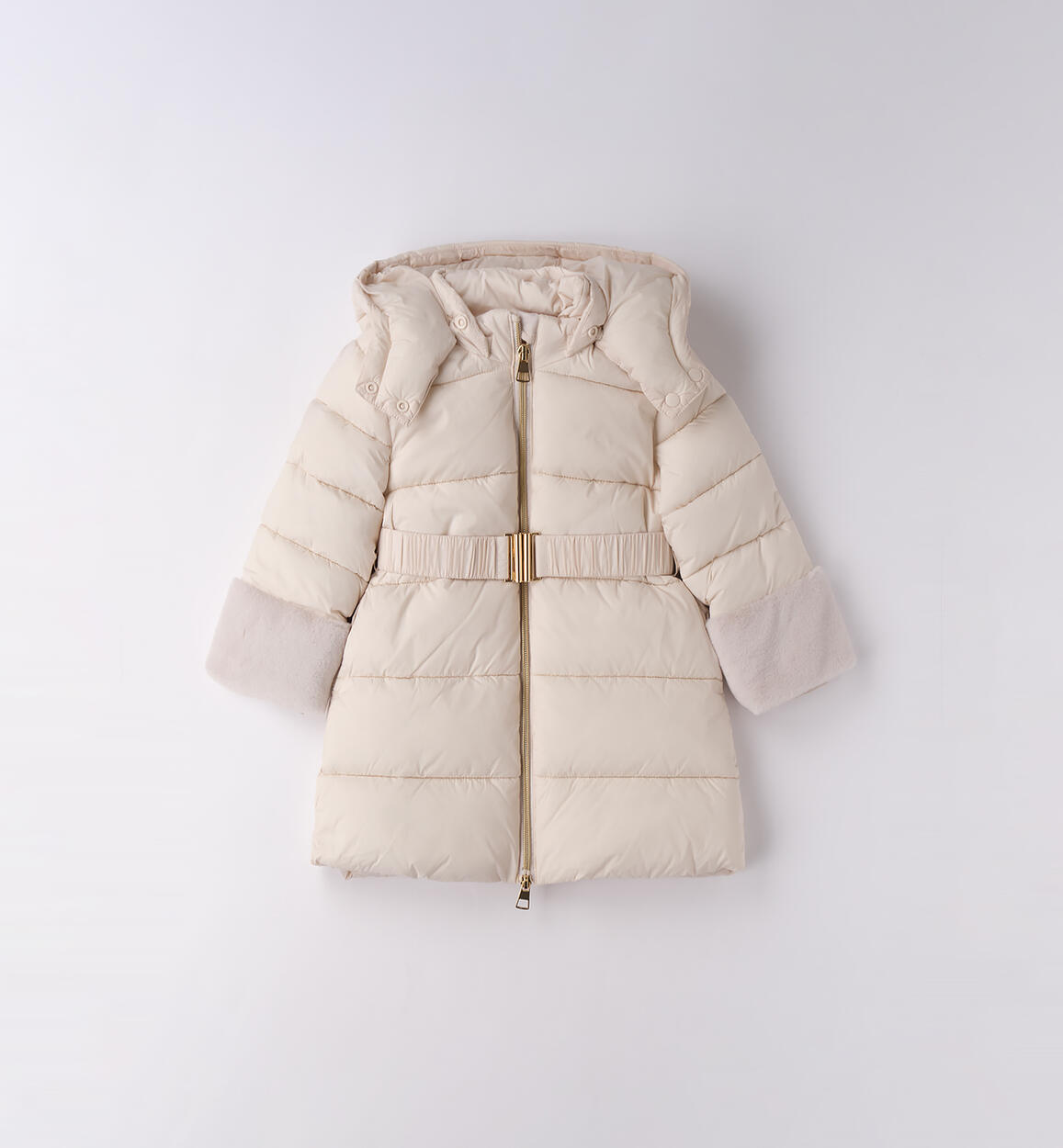 Giubbotto bambina invernale PANNA iDO