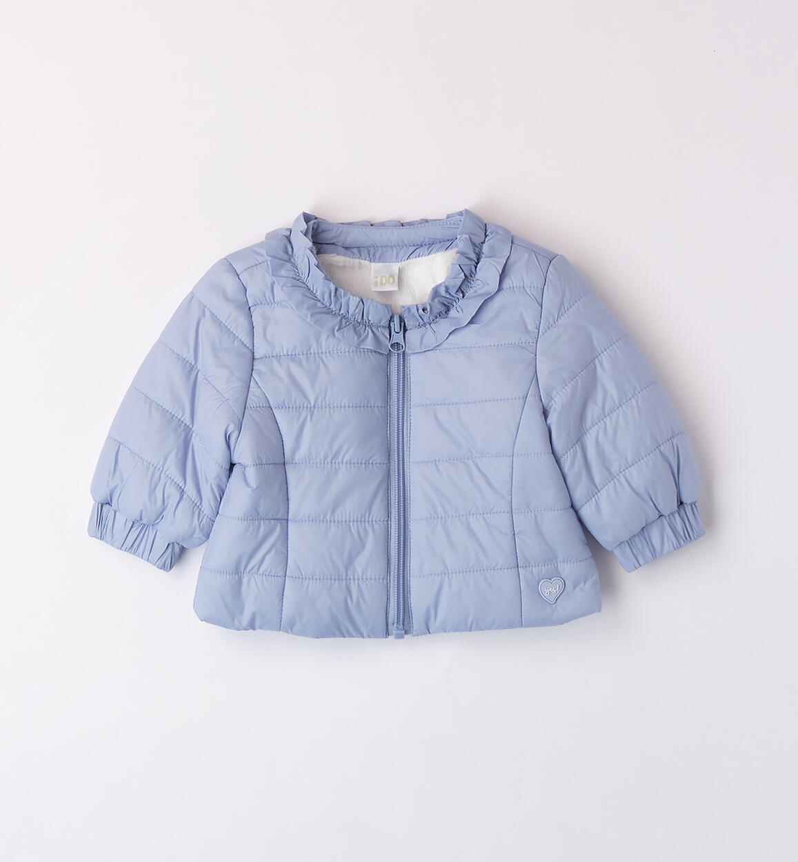Giubbotto bimba neonata AZZURRO iDO