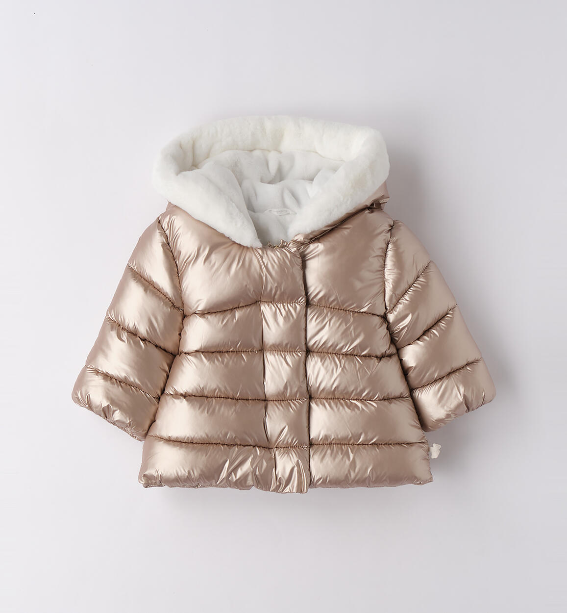Giubbotto bimba neonata BEIGE Minibanda