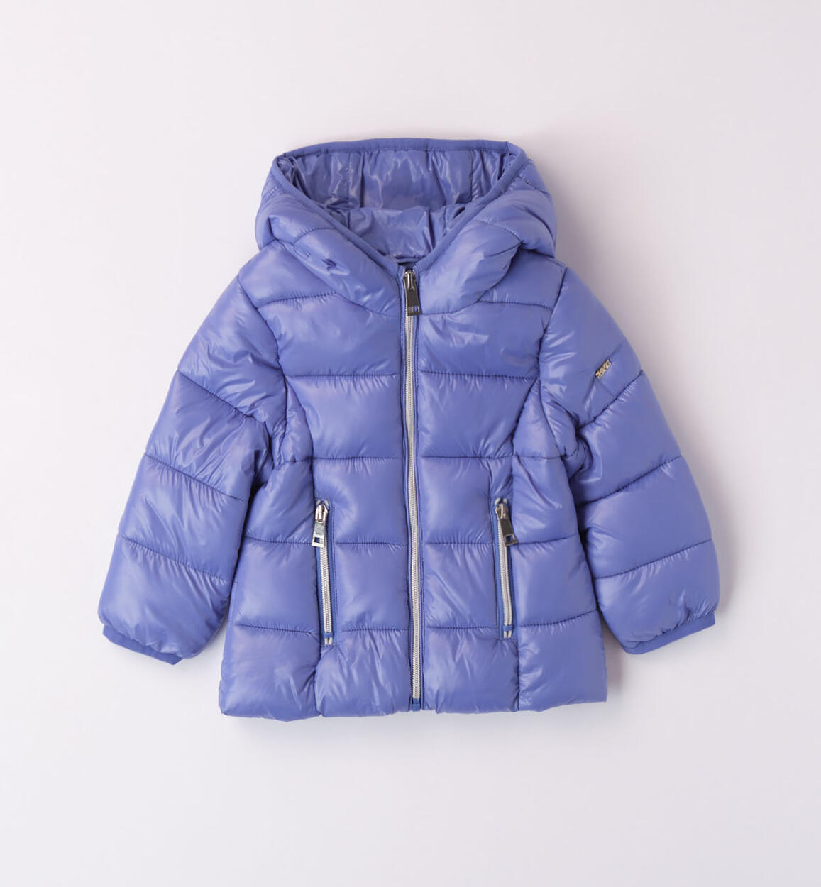 iDO down jacket for girls from 9 months to 8 years BLUE iDO
