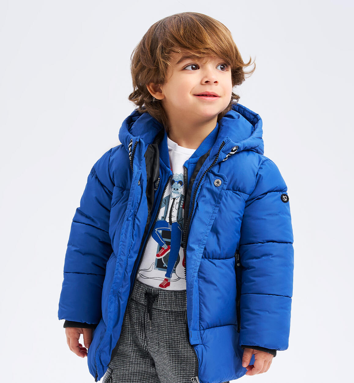 Giubbotto imbottito bambino BLU Sarabanda