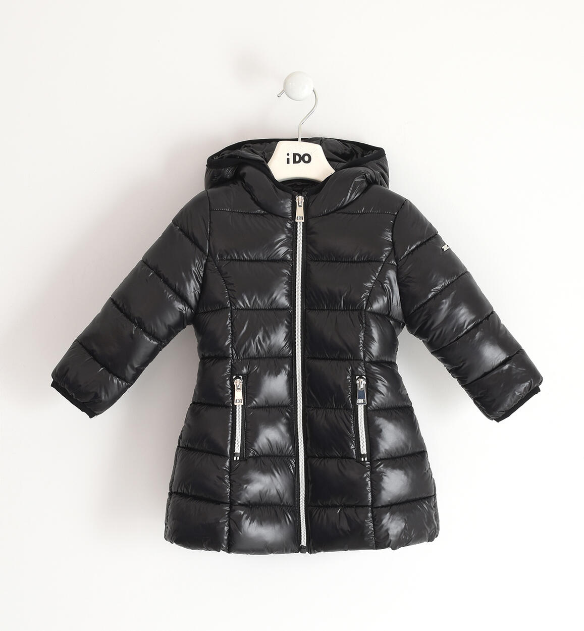 Winter jacket for girls from 9 months to 8 years iDO  BLACK iDO