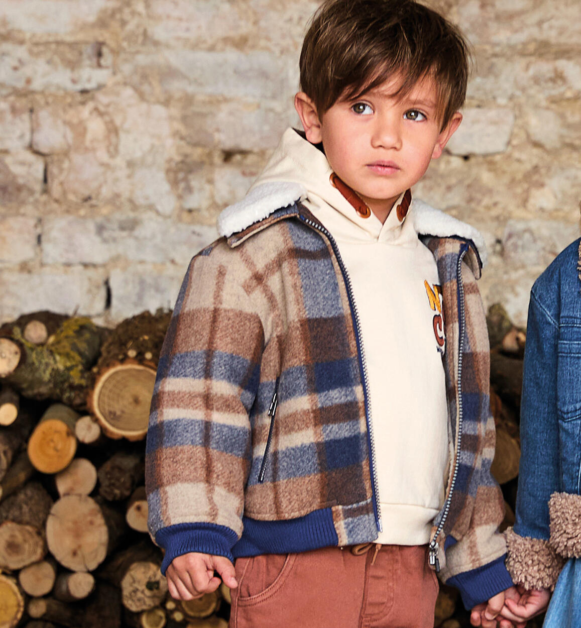 Giubbotto per bambino  BLU Sarabanda