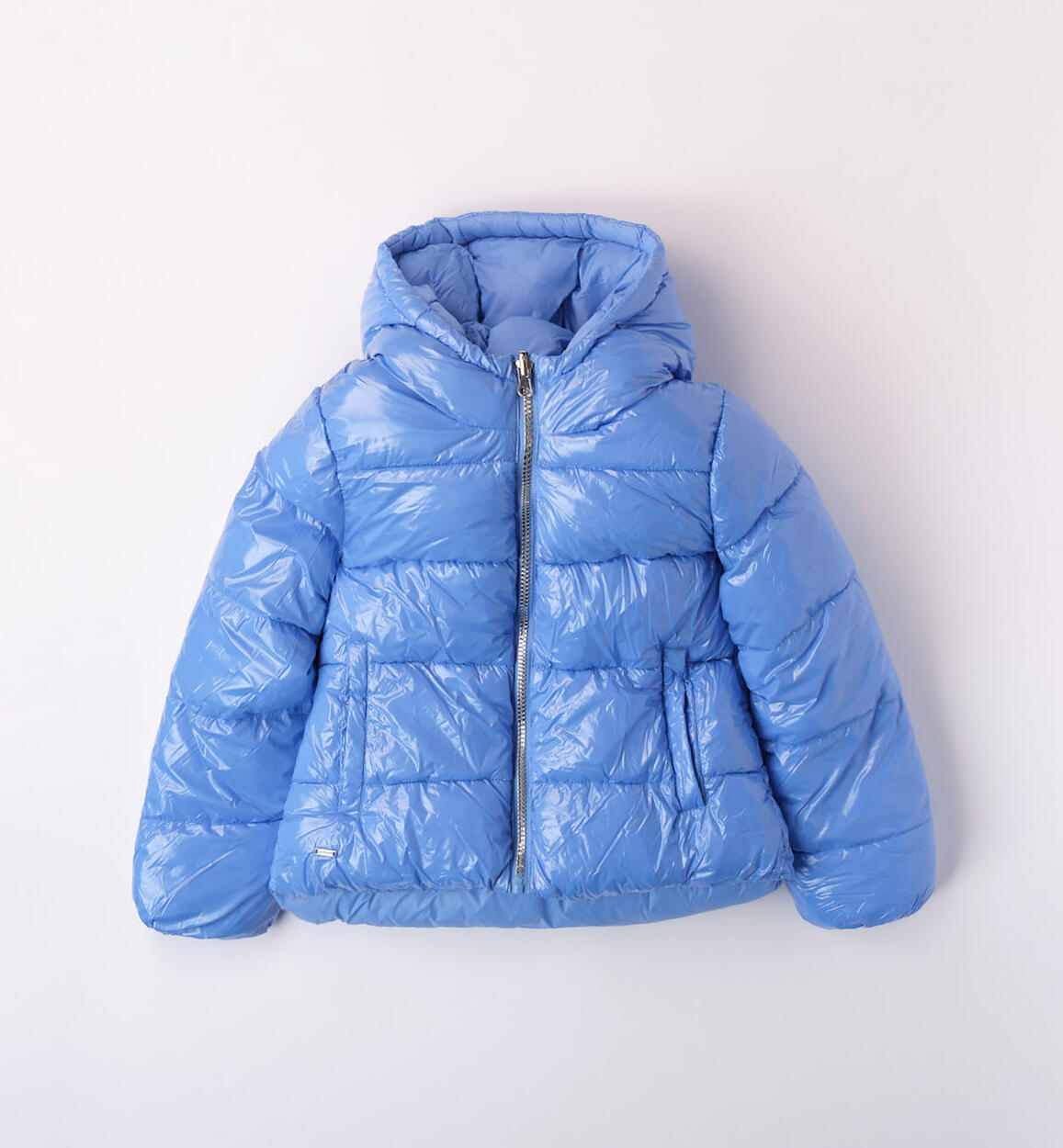 Sarabanda reversible jacket for girls from 8 to 16 years LIGHT BLUE Sarabanda